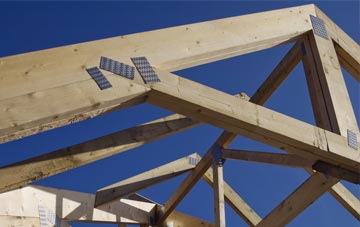 Hawling roof trusses for new builds and additions